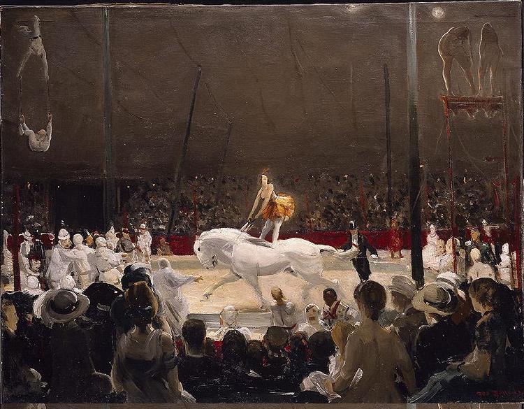 George Wesley Bellows The Circus oil painting image